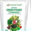 Z Natural Foods Polvo Orgánico de Superalimentos Verdes 1lb