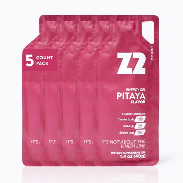 Z2 Pitaya gel energético paquete de 5 sobres para resistencia y energía