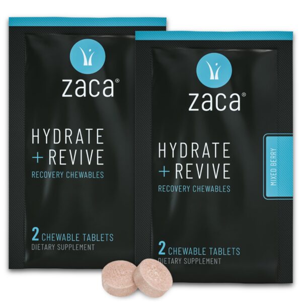 Zaca Recovery masticables frasco frontal