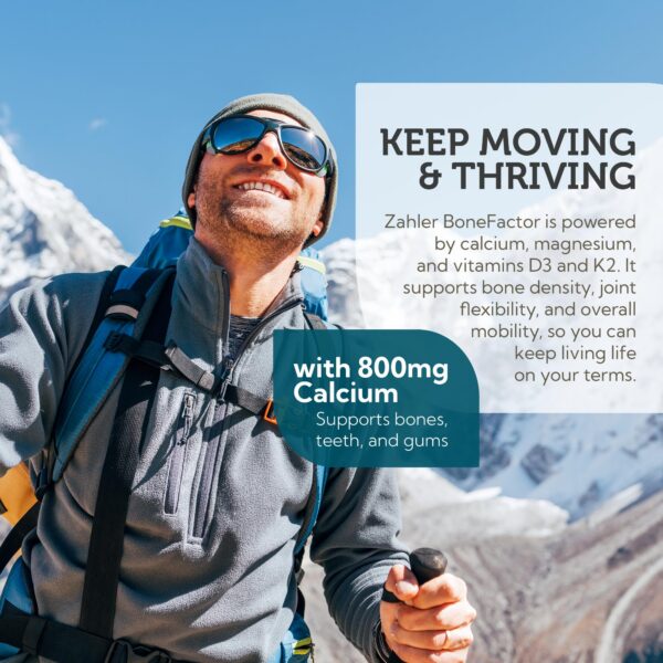 Version 1.0.0 Etiqueta frontal del producto Zahler Bonefactor