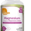Frasco de cápsulas de suplemento de magnesio Zahler 200 mg paquete de 120