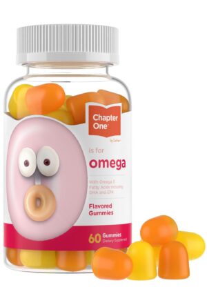 Zahler Chapter One Omega-3 gummies frasco frontal