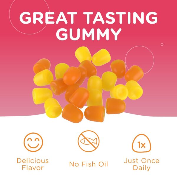 Zahler Omega-3 gummies sin aceite de pescado