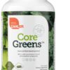 Version 1.0.0 Zahler Core Greens cápsulas superalimentos verdes frasco