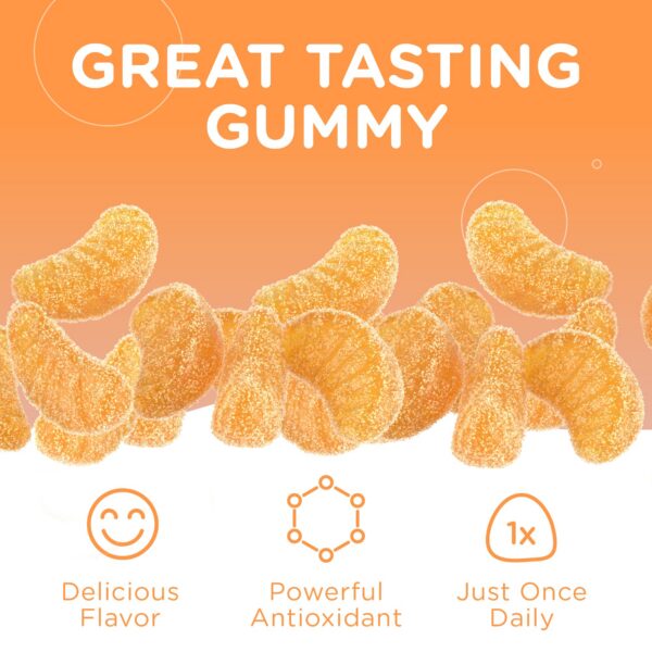 Gomitas masticables vitamina c Zahler para apoyo inmunológico