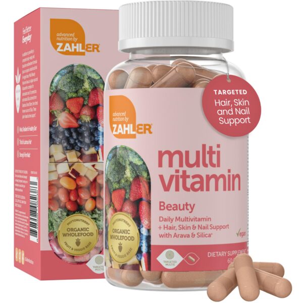 Frasco de Zahler Multivitamin Beauty