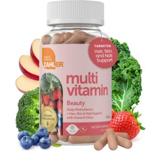 Version 1.0.0 Frasco y etiqueta de Zahler Multivitamin Beauty