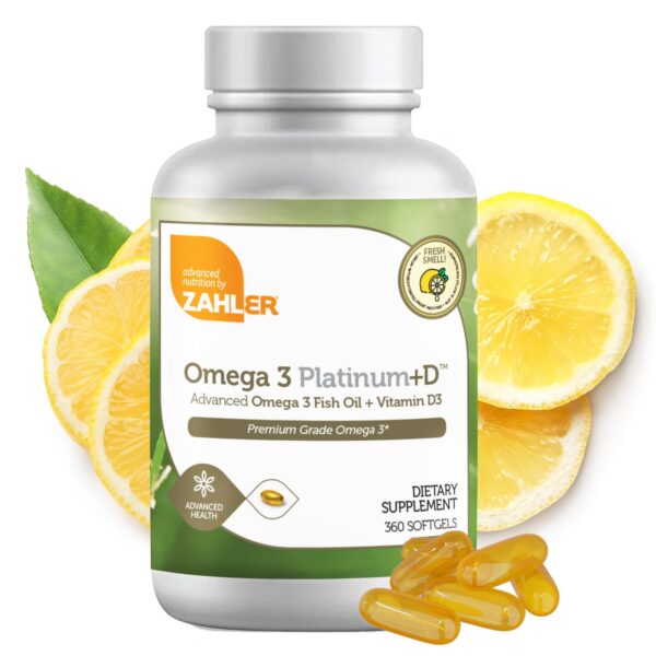 Frente de Zahler Omega 3 Platinum +D