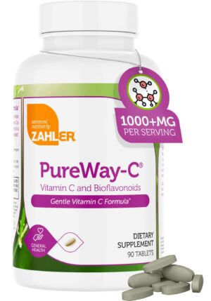 Zahler vitamina c 1000mg tabletas con bioflavonoides 90 unidades