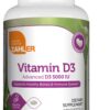 Zahler vitamina d3 avanzada 5000 ui softgels frasco 120 cápsulas