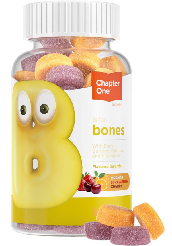 Frente de Zahler Yummy Kids Calcium Gummies