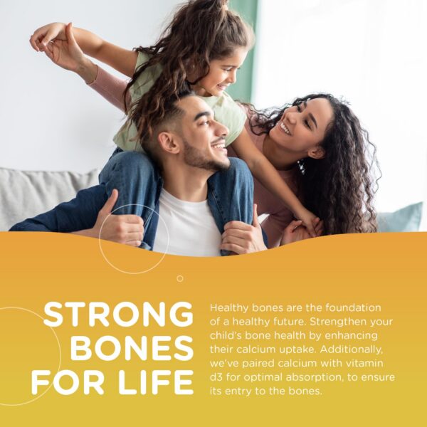 Etiqueta y gomitas con sabores naranja y cereza