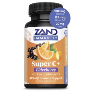 Zand Immunity Super C+ tabletas con vitamina c y saúco