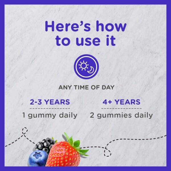 Zarbee's multivitaminas gomitas niños ingredientes naturales