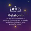 Paquete de Zarbee's Kids melatonina gomitas sabor baya 50 unidades
