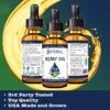 Porcion de gotero de Zatural Hemp Oil Drops