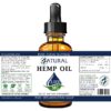 Etiqueta de Zatural Hemp Oil Drops