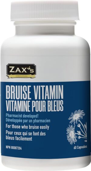Frasco de ZAX'S Vitaminas para la piel