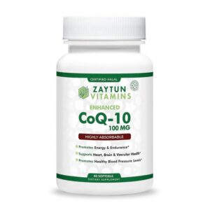 Zaytun Halal CoQ10 Frasco