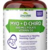 Zazzee Myo-Inositol D-Chiro cápsulas veganas fertilidad