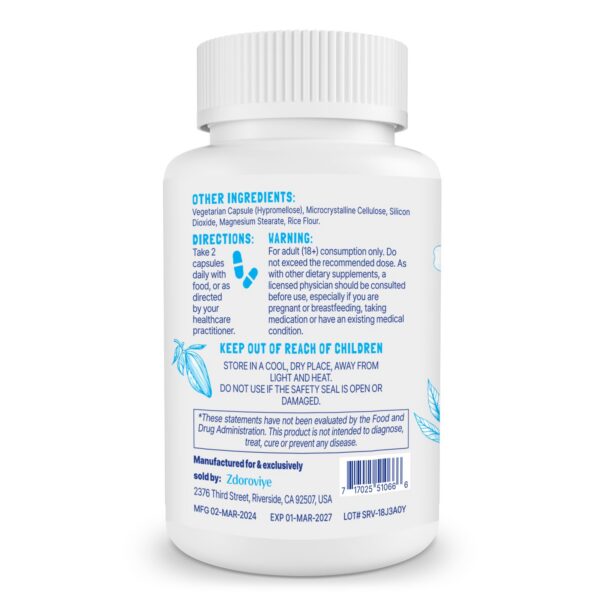 Caja y packaging de Zdoroviye Dopamina