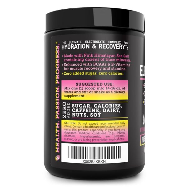 Version 1.0.0 Detalle de los electrolitos en la etiqueta