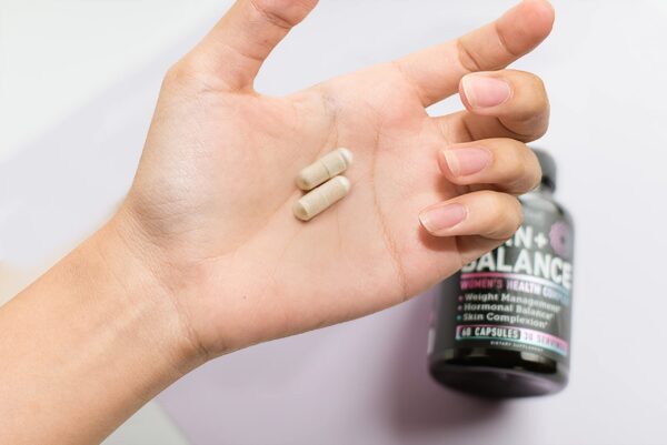 Pastillas dentro del frasco Zeal Naturals