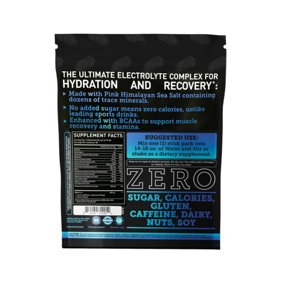 Detalle de sabor Frambuesa Azul