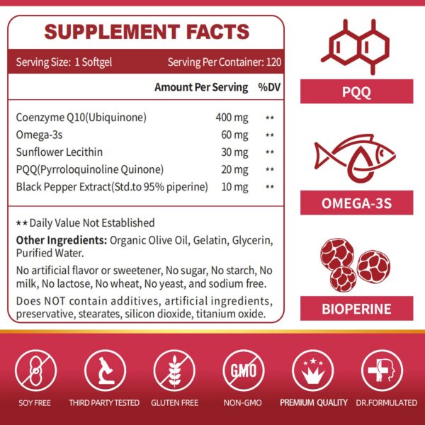Detalle de Omega-3 y Bioperine