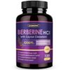 ZEBORA suplemento berberina 1200mg frasco con cápsulas