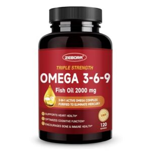 Version 1.0.0 Frasco ZEBORA Omega 3-6-9 etiqueta