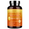 ZEBORA vitamina D3 K2 cápsula frontal