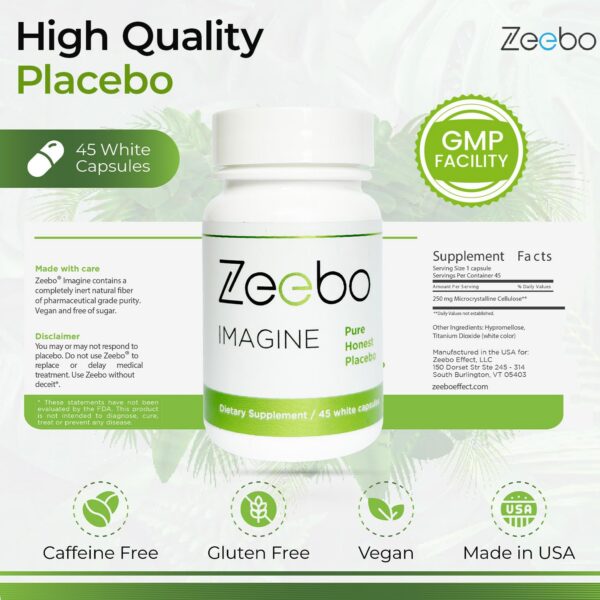 Etiqueta frontal de Zeebo Imagine