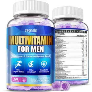 Version 1.0.0 Gomitas para hombres ZEGBALP frasco 60 gomitas