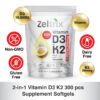 Softgels Zeltrix en frasco