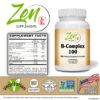 Zen complejo b suplemento envase lateral