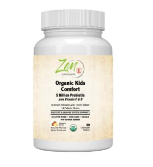 Zen Kids probiótico orgánico tabletas masticables 60 unidades