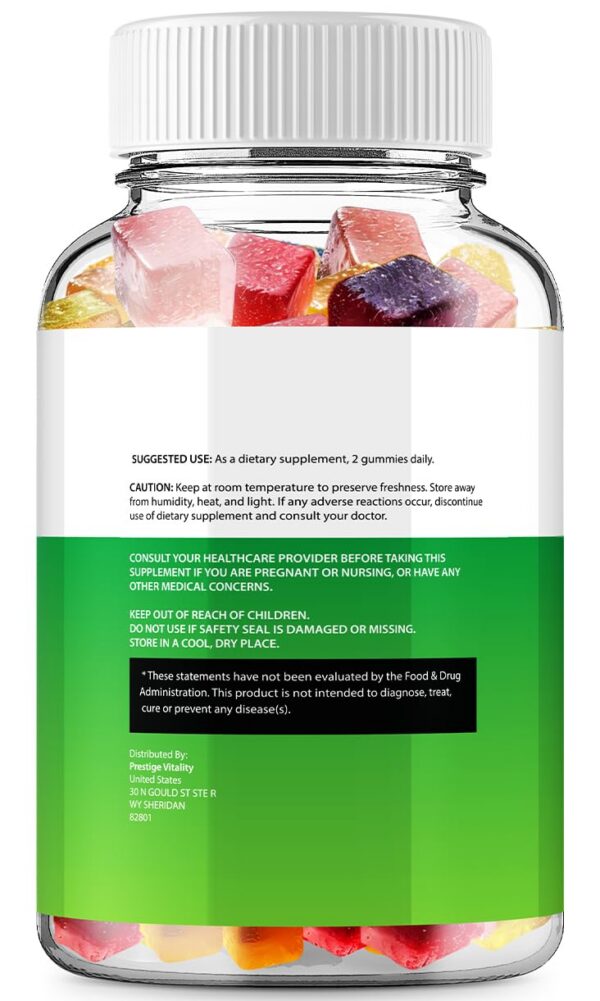 Version 1.0.0 Gomitas en blister de 60 unidades