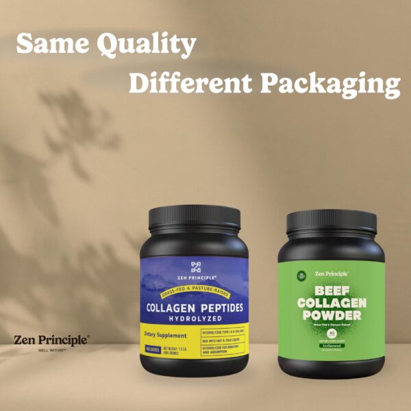 Version 1.0.0 Frasco con etiqueta frontal del producto