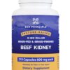 Zen Principle Grass-Fed Beef Kidney suplemento botella