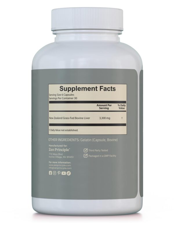 Cápsulas alineadas en frasco