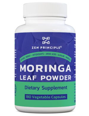 Zen Principle moringa oleifera organica energia natural y multivitaminico