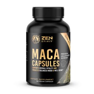 Zen Spirit maca gelatinizadas frente caja