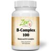 Zen Supplements complejo vitaminas B paquete frontal