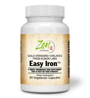 Version 1.0.0 Zen Supplements Hierro 25 mg cápsulas veganas