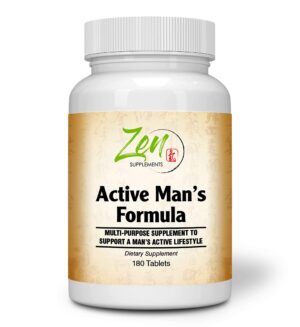 Version 1.0.0 Frasco Zen Supplements multivitamínico para hombres 180 tabletas