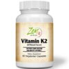 Zen Supplements Vitamina K2 45mcg MenaquinGold 60 cápsulas veganas