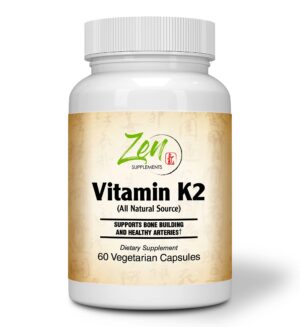 Version 1.0.0 Zen Supplements Vitamina K2 45mcg MenaquinGold 60 cápsulas veganas