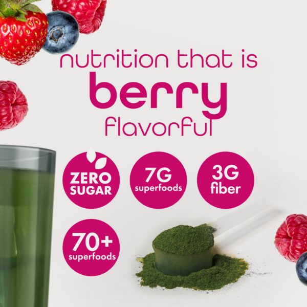 Suplemento de calostro y colágeno bovino Zena Nutrition Supergreens