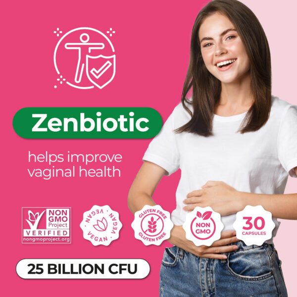 Version 1.0.0 Zenbiotic para salud vaginal y equilibrio del pH